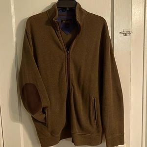 Men’s full zip sweater L